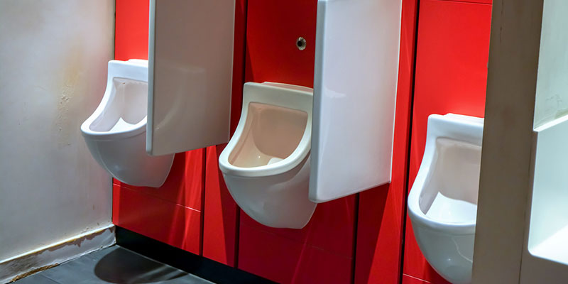 How Maintaining Your Urinals Benefits Your Restroom